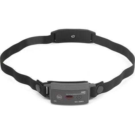 Casque de sécurité avec détecteur d'approche haute tension 1KV-500KV, alarme électrique sans contact pour protection (1/5)