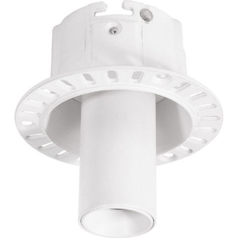 Spot encastré led gea led gfa1692, réglable, en aluminium blanc, pour plaques de plâtre