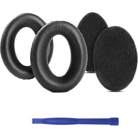 Ersatz-Ohrpolster aus Proteinleder für Sennheiser HD545 HD565 HD580 HD600 HD650 Kopfhörer (1/4)