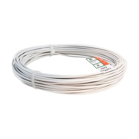 Rotolo 15mt filo rivestito bianco (1/2)