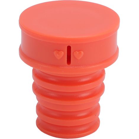 Pommeau de douche portable et léger pour bouteille de douche, avec 4 joints toriques en silicone, idéal pour les voyages et le camping en plein air (orange). (1/5)