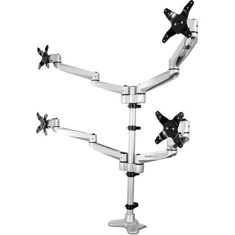 StarTech.com Supporto per 4 monitor - Completamente articolabile - Premium (1/5)