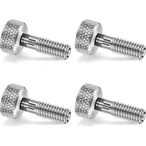 Poussoir à ressort rétractable manuel 4X avec poignée moletée et goupilles de verrouillage de type M6 pour boîte à outils roulante A (1/4)