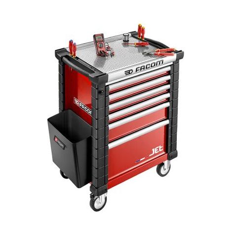 Facom – Support pour outils – Accessoire pour servante d'atelier – Acier pour meubles JETLINE et RWS – Prix pour 1