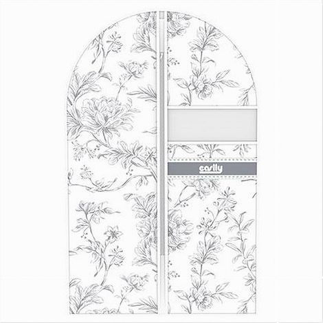 Trade Shop - Copy Of Funda Para Ropa Para Viaje Vestido Chaqueta 60 X 100 Cm Fantasía 87327 - (1/4)