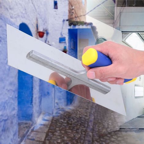 Truelle de lissage professionnelle pour plâtre et carrelage, outil de jointoiement (300mm) (1/5)
