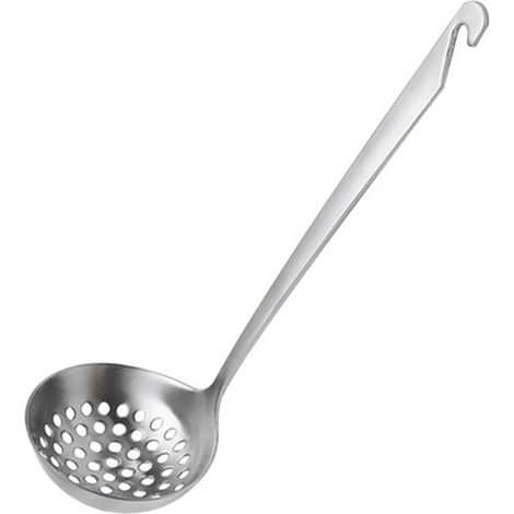 Écumoire - Écumoire En Acier Inoxydable - Poignée Ergonomique À Vide - Pour Friture Et Cuisson - 1 Pièce (1/5)