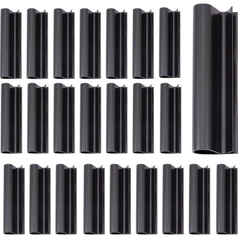 Clips de Couverture de Piscine d'hiver, 24 Pièces Coupe-Vent Clips pour Bache de Piscine, Clip Fixation de Bache Piscine (1/5)