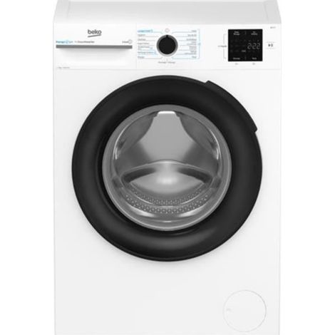 Lavatrice a carica frontale da 7 kg, 1200 giri/min - BM3WFU37211B - Beko