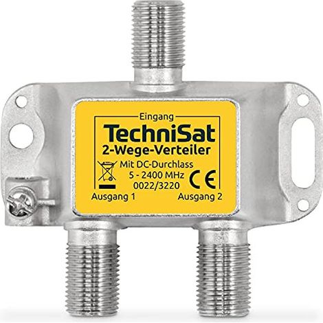 TechniSat Tech 2-Wege Verteiler ohne Dioden (0022/3220)