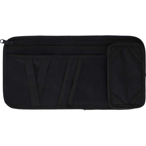 Organisateur Pare-soleil 6 Compartiments DUNLOP - Rangement Pratique, Installation Facile, Accès Rapide, Compact & Astucieux (1/5)