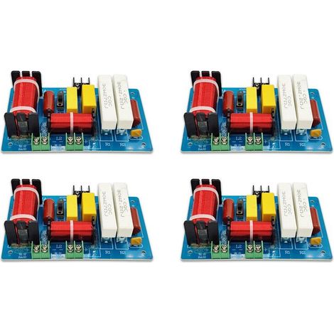 Adecuado para 4 divisores de frecuencia bidireccionales de alta/baja vía PA-2A de 450 W, altavoces crossover profesionales para escenarios de KTV.