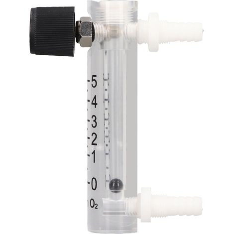 Einstellbarer Luftmengenmesser (0–5 l/min), hohe Präzision mit Skala und Einbaumöglichkeit (1/5)