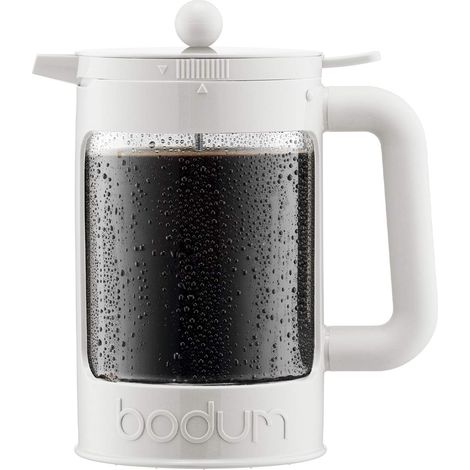Cafetière Café Glacé Plastique Blanc 12,5 x 20 x 22,7 cm 1,5 L (1/5)