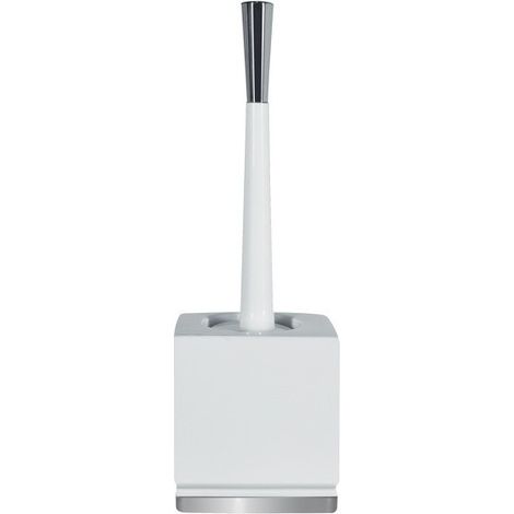 Spirella "Roma" brosse à toilettes en porcelaine blanche 38 x 10,5 x 13 cm (1/2)