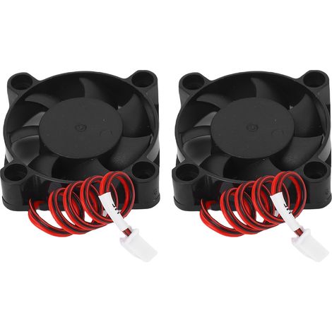 Ventilateur de refroidissement Ortviai SV08 24V 5500tr/min double roulement à billes 40x40x10mm lot de 2 pièces (1/5)