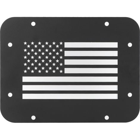 Plaque de ventilation pour hayon Drapeau Américain Compatible Jeep Wrangler JK 2 ou 4 Portes Modèles 2007-2018 (1/5)