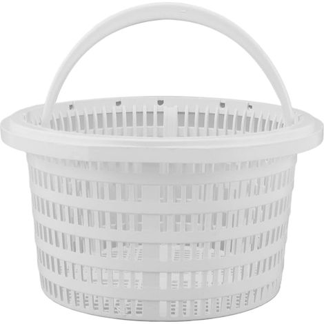 Cestello per skimmer da piscina – Cestello filtrante di ricambio Portatile Pezzo di ricambio per skimmer di piscine e spa con maniglia per rimuovere foglie, erba, capelli e detriti (1/5)