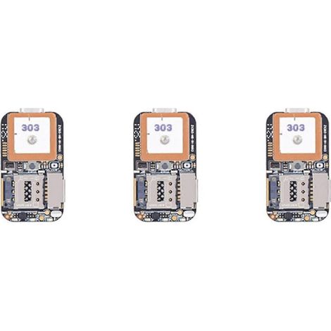 Traceur GPS ultra-mini 3X GSM AGPS Wifi LBS avec application web gratuite, enregistreur vocal, carte PCBA ZX303 intégrée 87HE
