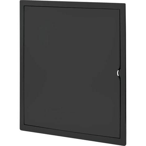 Virone, Revisionsklappe 40x40 cm - Schwarz - Hochwertiges ABS - Universelle Konstruktion - Praktischer Zugang