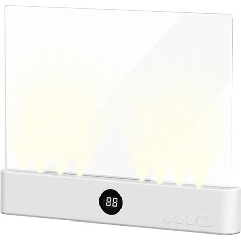 Lampe de lecture rechargeable Panneau Transparent 3 Couleurs (1/5)