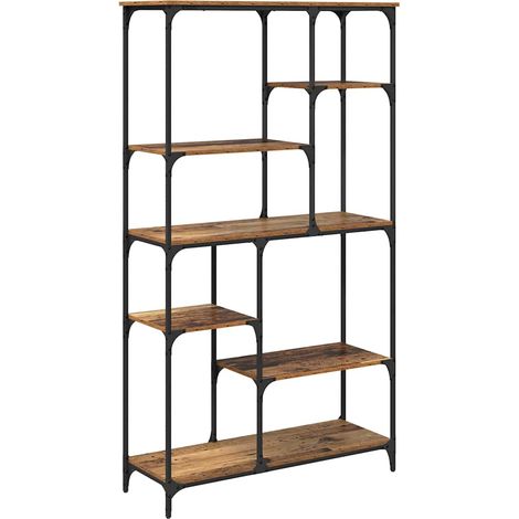Bookshelf Old Wood 99 x 35.5 x 176 cm Engineered Wood vidaXL (1/5)