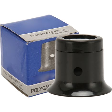 Loupe de Bijoutier 5X Grossissement Plastique Résistant Anti-Choc Portable Microscope de Poche pour Horloger Antiquités (1/5)