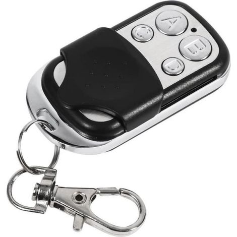 Télécommande Universelle - 433,92 MHz - 4 Canaux - Portée 50 M - Pour Portail Et Porte De Garage - 1 Pièce (1/4)