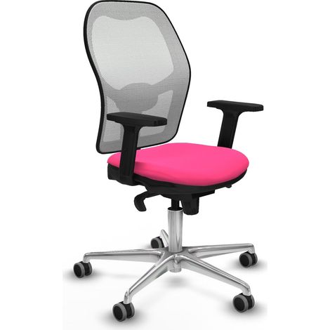 Sedia da ufficio piqueras y crespo Jorquera bianco schiuma imbottita