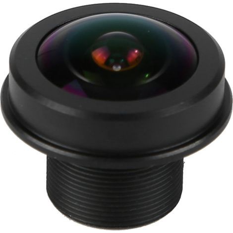 Objectif Fisheye 5MP HD 180° Grand Angle 1.56mm pour Caméra de Surveillance CCTV (1/5)