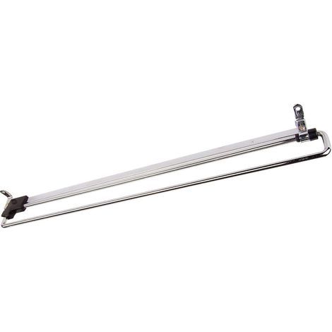 Porte-Cintres Coulissant Portemonteaux Télescopic Porte-vêtements Extractible 450 mm (1/5)