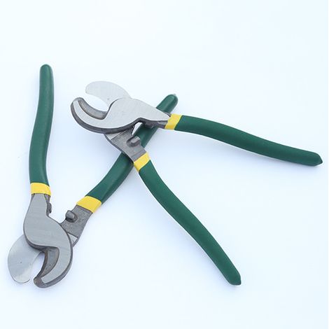 25 cm Kabelschneider, manueller Kupfer-/Aluminiumdrahtschneider, robuster Stahlkabelschneider (einteilig) (1/3)