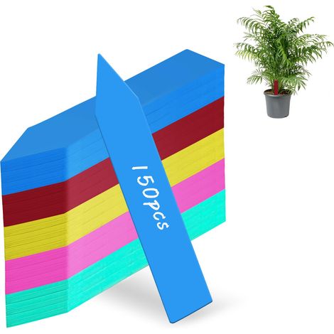 Etiquette Plante,Etiquette Jardin,150 Étiquette Potager Multicolore,Etiquettes En Plastique Pour Plantes,Etiquette Jardin Imperméable,Etiquette Jardin Exterieur Pour Pépinière, Semences,Plantes Herbes (1/5)