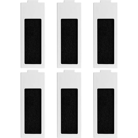 Lot de 6 filtres HEPA pour ECOVACS DEEBOT T30 OMNI / T30 PRO OMNI / T30S / T30S / T30s Pro COMBO accessoires d'aspirateur robot (1/5)