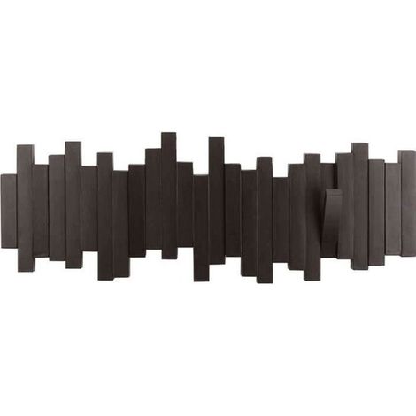 (Expresso)Porte manteau design mural Sticks Expresso 49,2 x 18,1 x 2,9 cm (1/4)