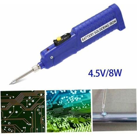 Kit saldatore senza fili Bardusch, mini penna saldatrice elettrica portatile con filo di stagno, radio (1/4)