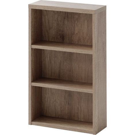 Badezimmer Wandregal, Country Eiche Nb. MOSINA-56, B x H x T ca. 40 x 65 x 15cm (1/2)