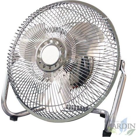 Suinga – Ventilateur sur pied 9'' THKB02 – 38W silencieux – 3 vitesses – Tête inclinable – Grille de protection – Dimensions 30x13x29 cm