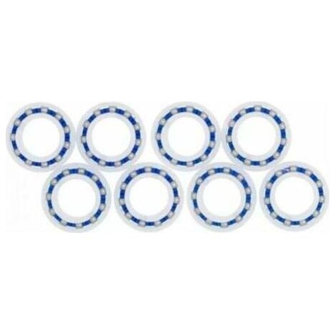Jeu de 8 roulements à billes pour robot nettoyeur de piscine Polaris 280 180 C60 C-60 roues (1/5)
