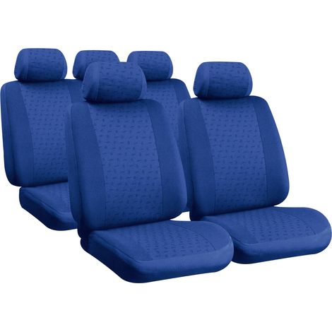 Glamur, set fodere coordinate in jacquard - Blu (1/2)