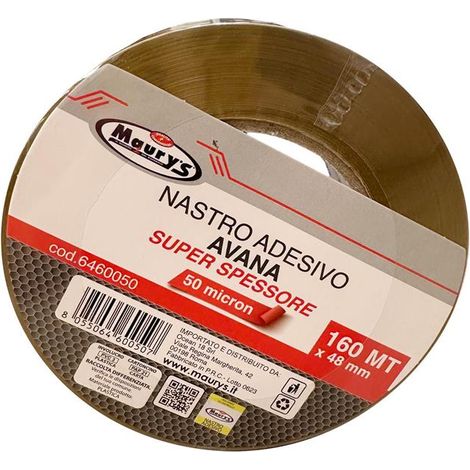 MAURY'S NASTRO AVANA 160 MT X 48 MM 50 MICRON SUPER SPESSORE OKX