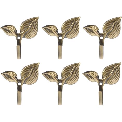 muraux OUNONA en métal doré style vintage lot de 6 pour une (1/5)