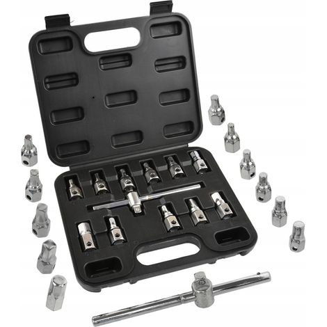 Geko Kit Automobilwerkzeuge Robuster Kunststoff 12 Teile