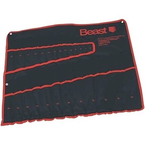 Trousse pour Jeu de Clés 26 Pcs - 6-32 mm - Acier - Pratique et Durable - Usage Professionnel - Beast (1/5)
