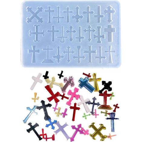 Moule à sable mouvant en silicone pour la création de bijoux, pendentifs et porte-clés. (1/5)