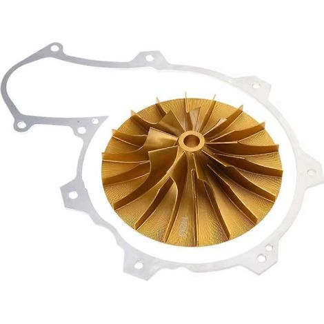 Turbine de compresseur 142 mm x 3 mm, installation facile, pour Sea-Doo 260, 255, 285 et 300 (pièce de rechange). (1/5)