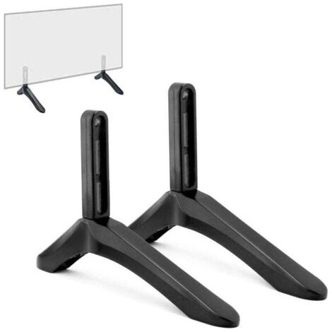 Support mural pour téléviseurs de 32 à 65 pouces, compatible avec les téléviseurs LCD plats et incurvés jusqu'à 45 kg, entraxe de 22 à 55 mm.