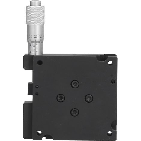 Plateau de mesure angulaire manuel 60x60mm RFA60, micromètre de déplacement précis, outil de réglage d'angle pour atelier, base stable en métal, dispositif de positionnement de haute précision. (1/5)