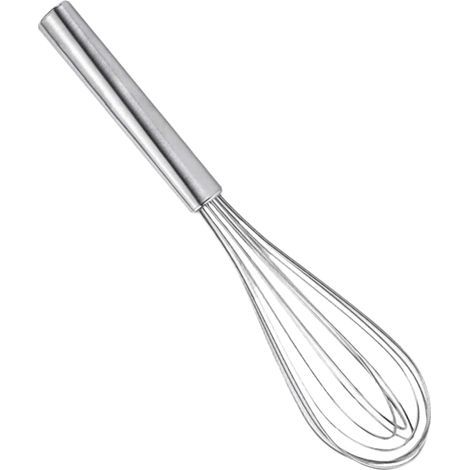 Batteur À Œufs Manuel En Acier Inoxydable Pour Mélanger Les Sauces Les Œufs Et Les Crêpes (1/5)