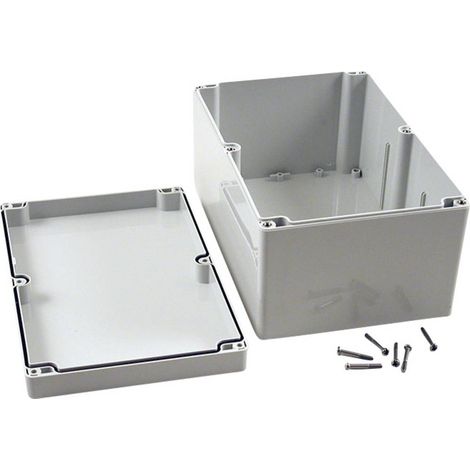 Hammond Electronics 1554VBGY 1554VBGY Contenitore universale 240 x 160 x 120 ABS Grigio 1 pz.